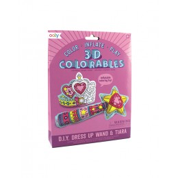 3D COLORABLE - WAND AND TIARA