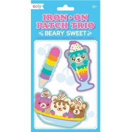 IRON ON PATCH TRIO - BEARY SWEET