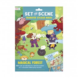 PEGATINAS TRANSFER SET THE SCENE - MAGICAL FOREST