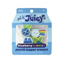 GOMAS LIL JUICY SCENTED PENCIL TOPPER  - BLUEBERRY