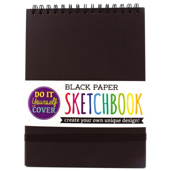 BLACK DIY COVER SKETCHBOOK