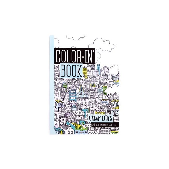 COLORING BOOKS URBAN CITIES